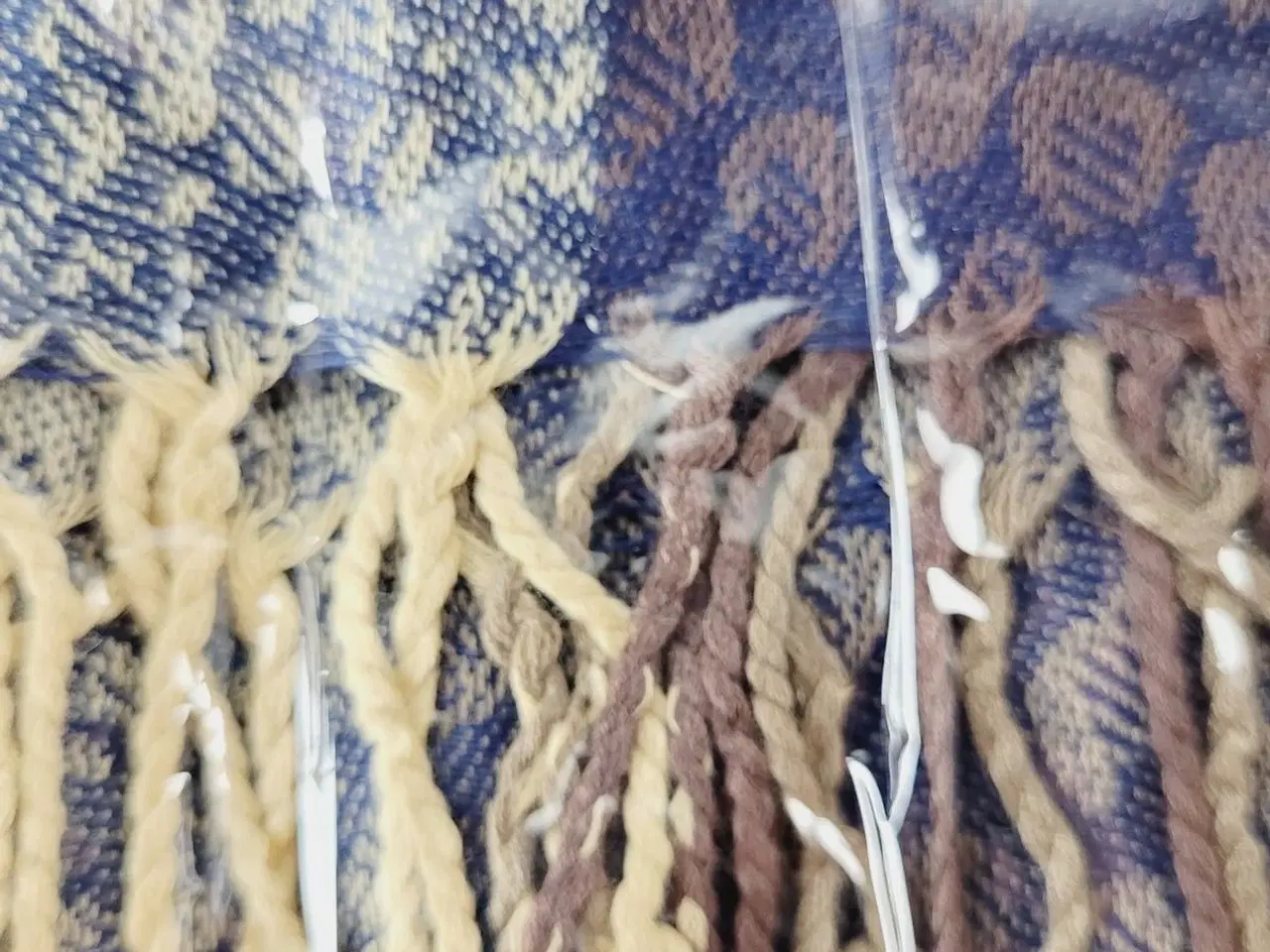 Billede 4 - ⭐️- Elegant og Blødt Pashmina Tørklæde - UBRUGT