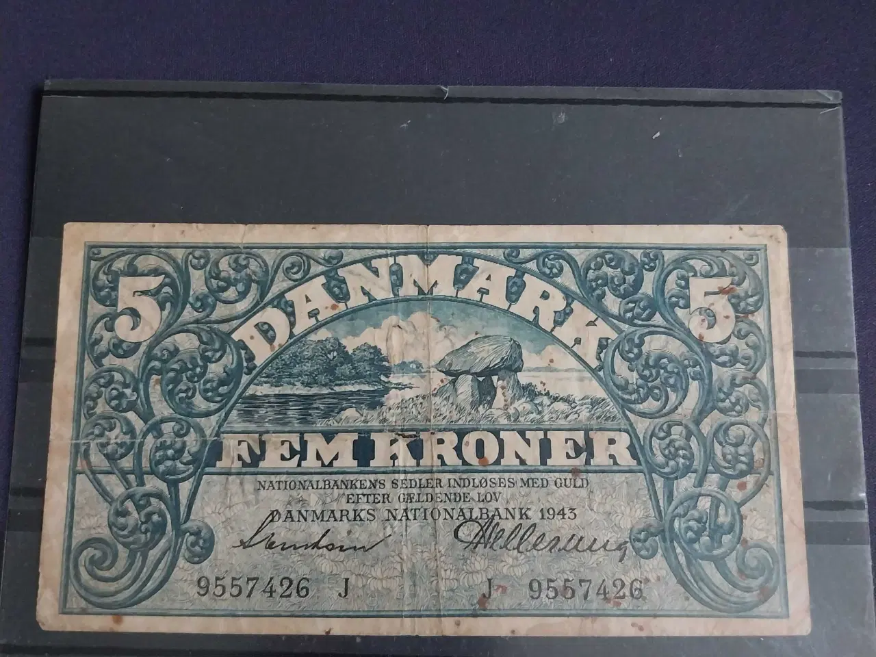 Billede 1 - 5 kroner fra 1943