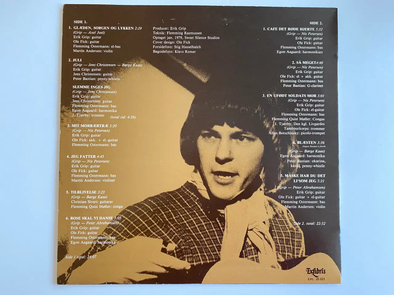 Billede 4 - LP.Erik Grip ‎– Måske Har Du Det Li'Som Jeg