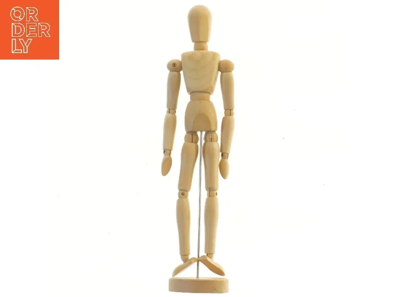 Billede 2 - Kunstnertræfigur/tegnemannequin – med stander