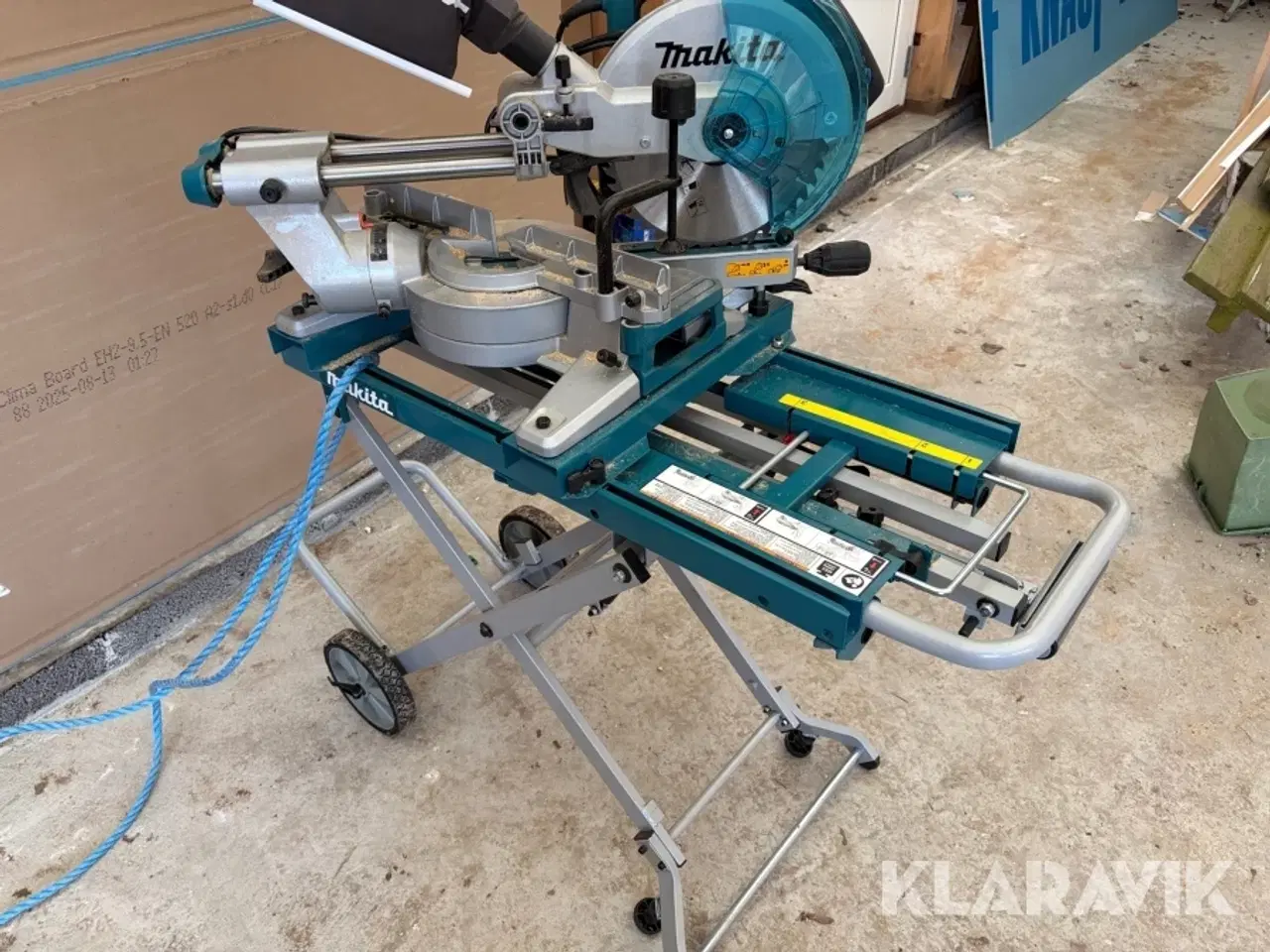 Billede 6 - Kap-/geringssav med stativ Makita LS1110F