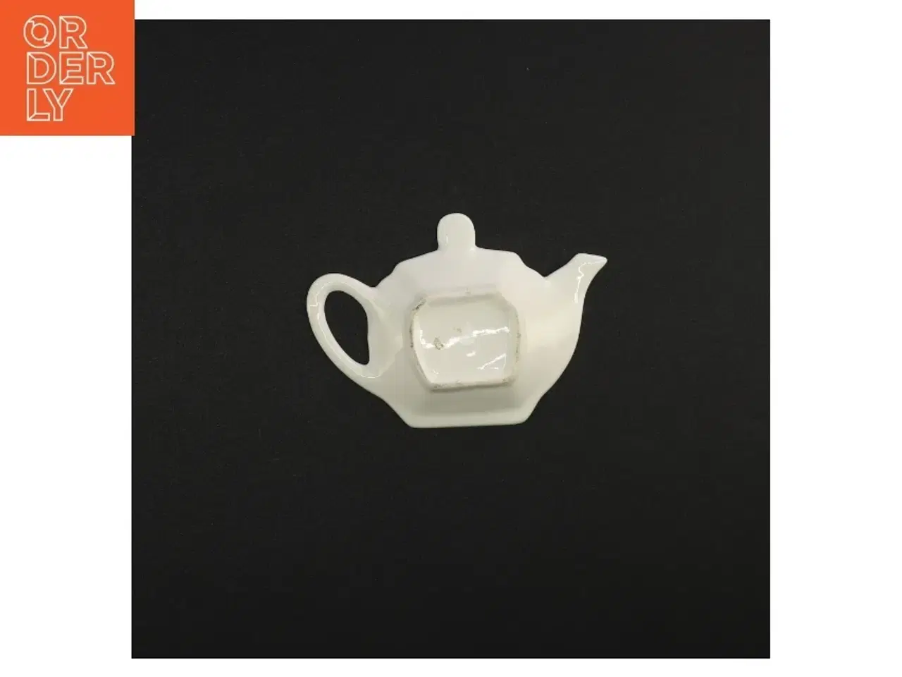 Billede 4 - Tebrevs fad i porcelæn (str. 12 x 9 cm)