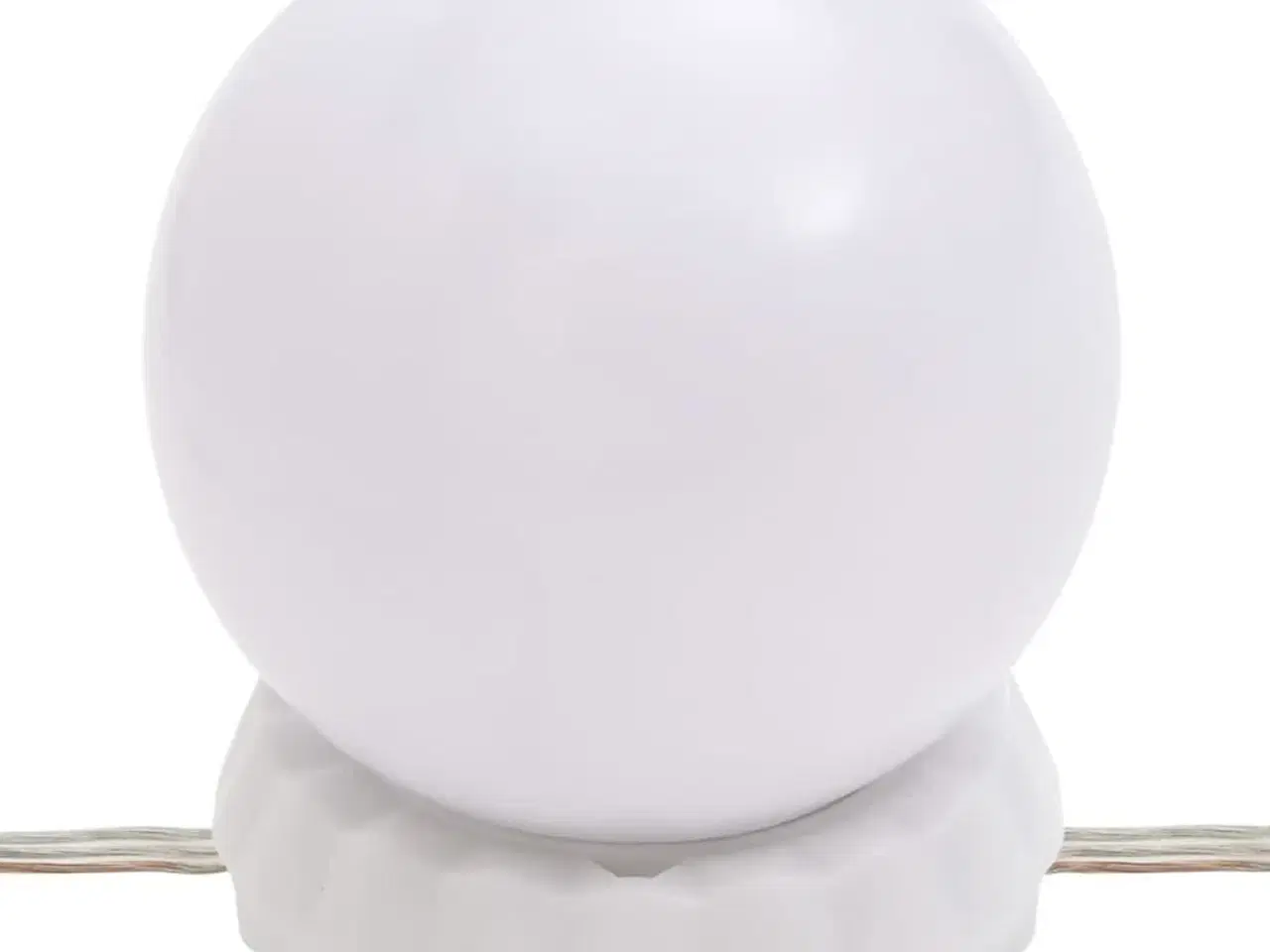 Billede 6 - Spejlskab med LED-lys 90x31,5x62 cm hvid højglans