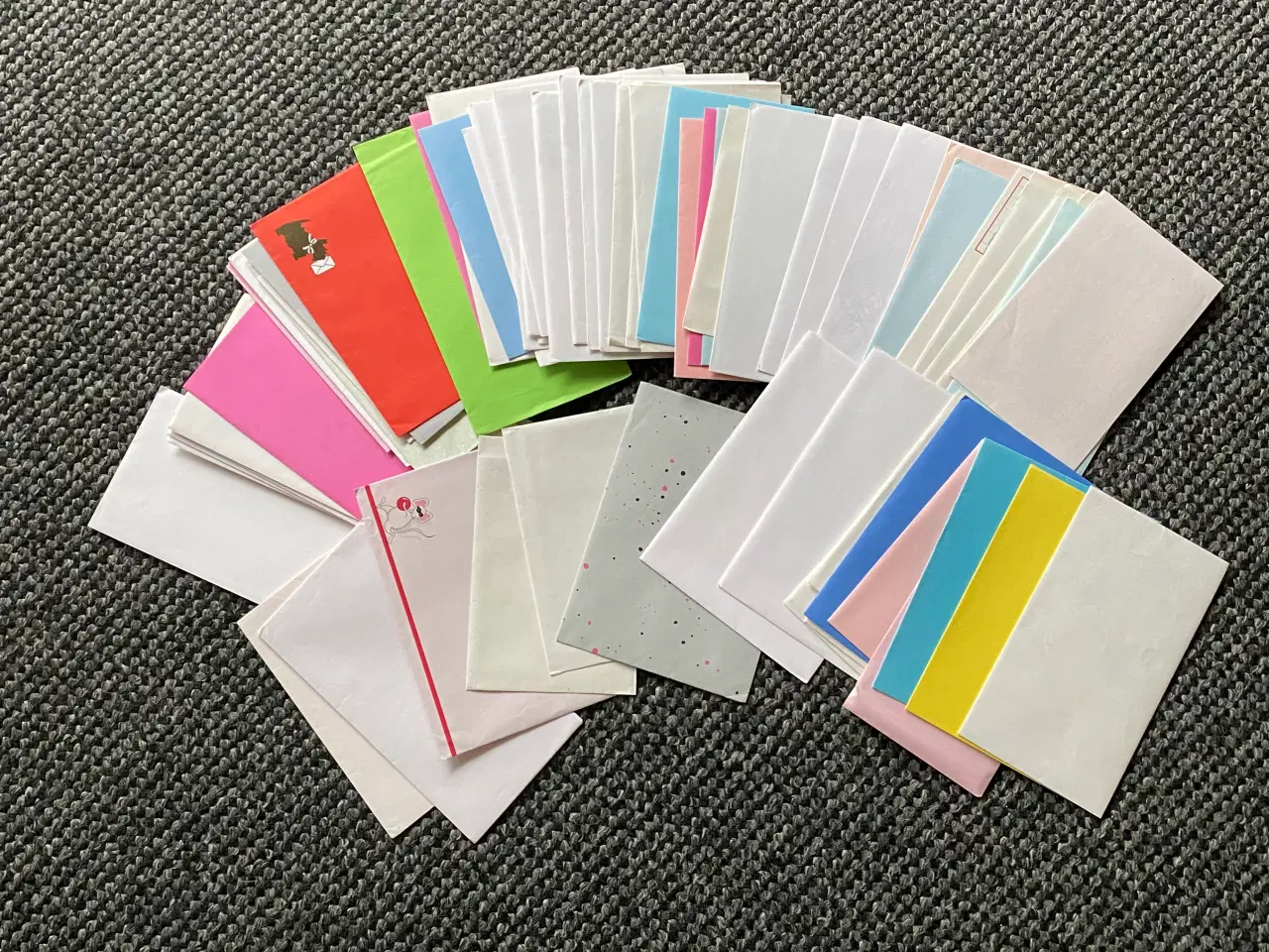 Billede 1 - Brevpapir samling (papir og kuvert)