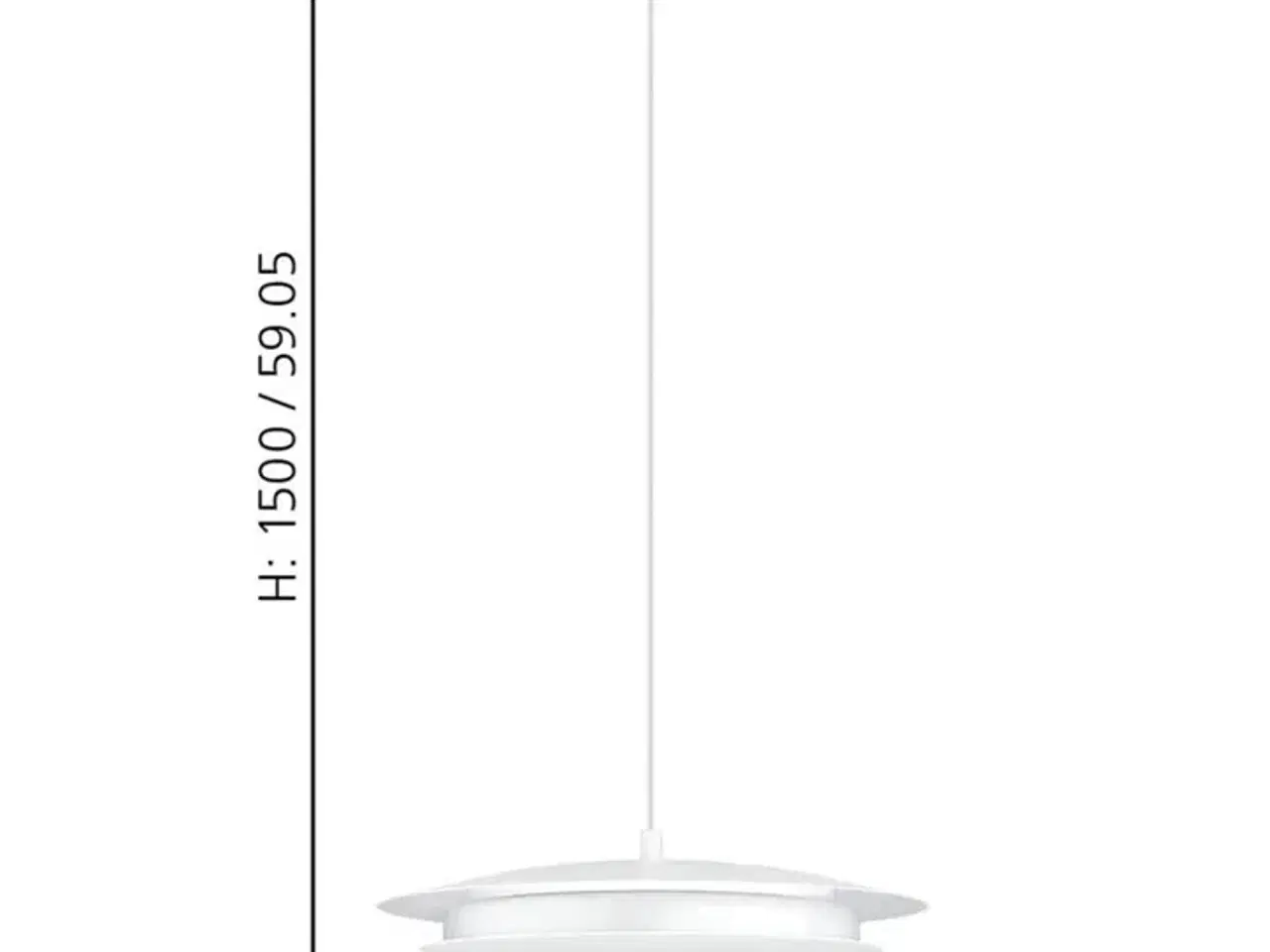 Billede 2 - Eglo moneva-c led pendel dæmpbar rgb/app(ubrugt)