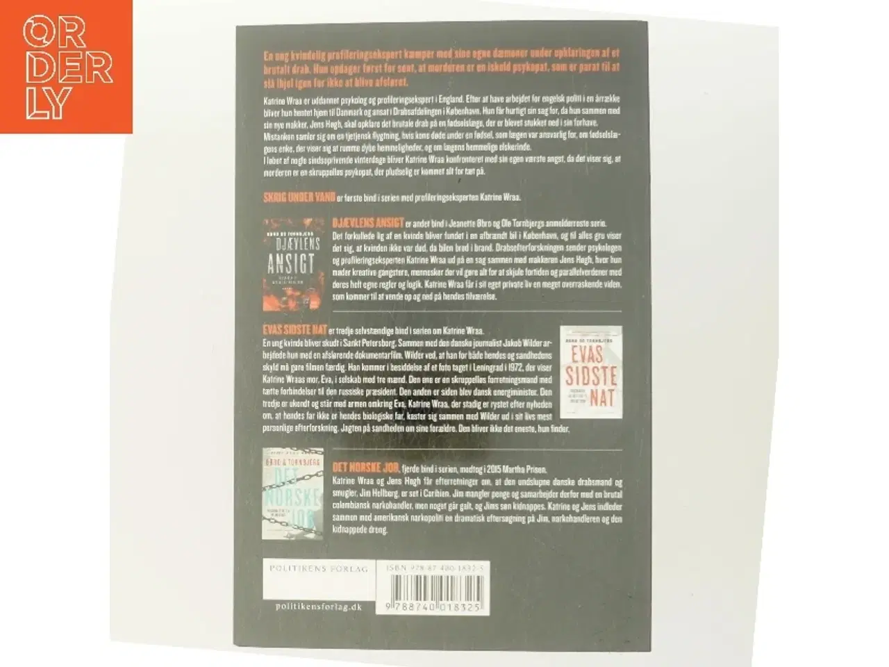 Billede 3 - Skrig under vand af Jeanette Øbro Gerlow (Bog)