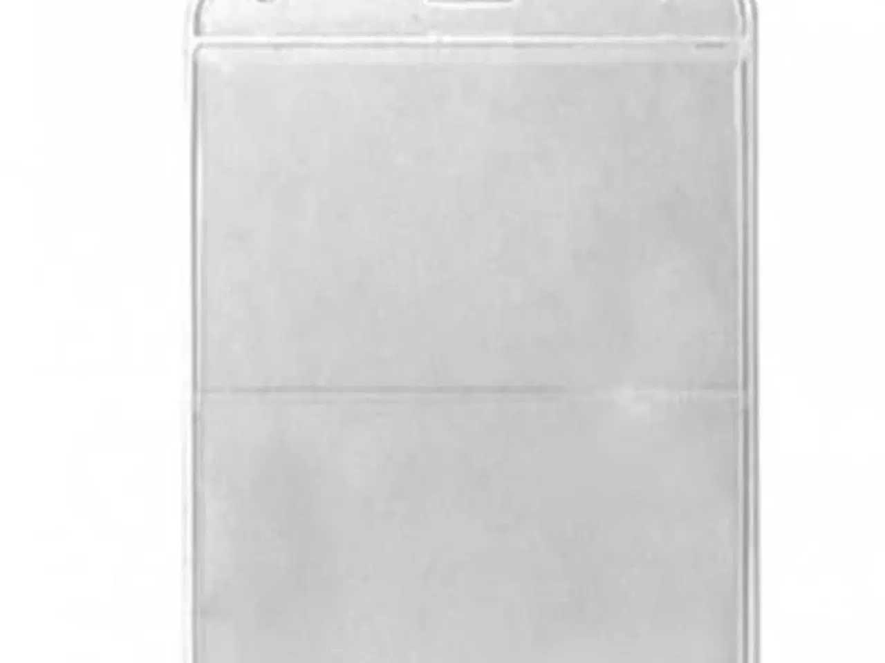 Billede 1 - Etui klar blød plast til 2 str. kort