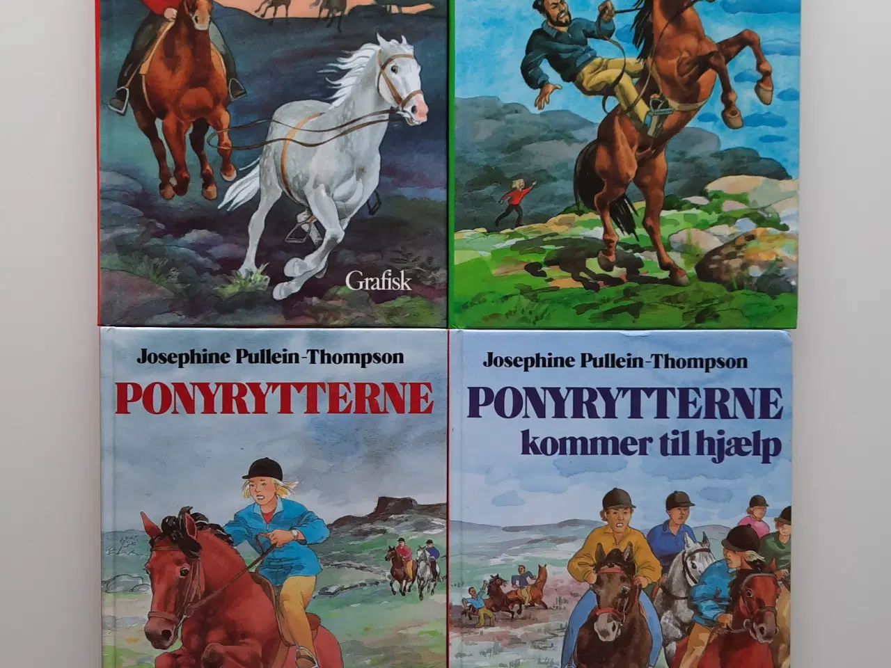 Billede 1 - Ponyrytterne af Josephine Pullein Thompson