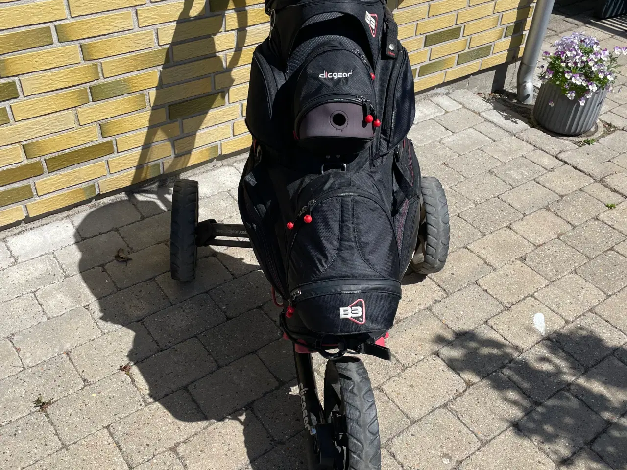 Billede 3 - Golfvogn og bag
