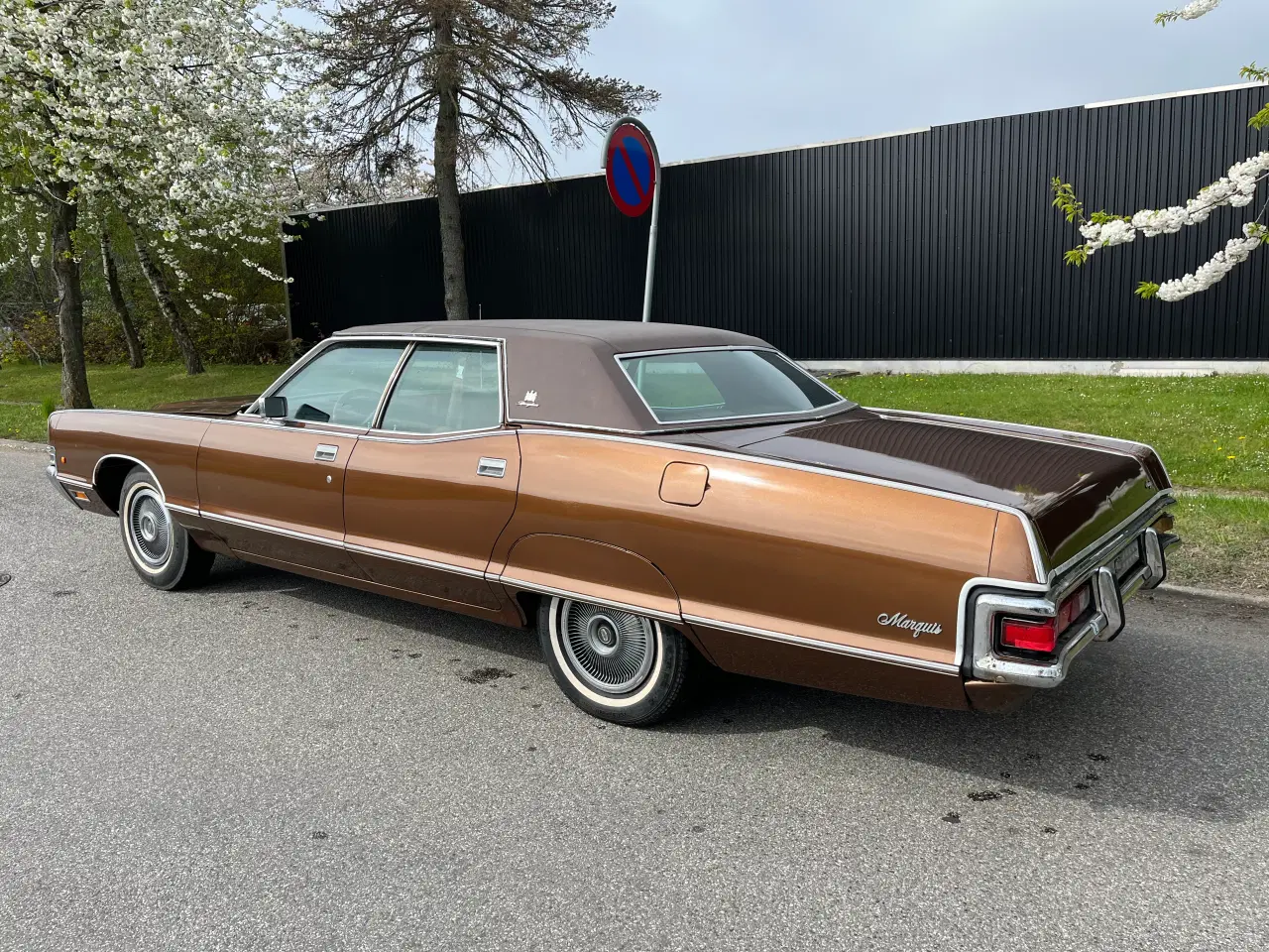 Billede 3 - Mercury Marquis 1972, nysynet og med dansk afgift