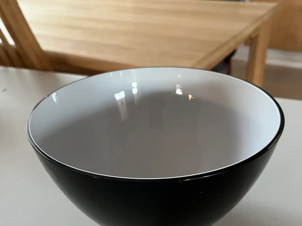 Billede 1 - Flot salatskål fra Holmegaard.