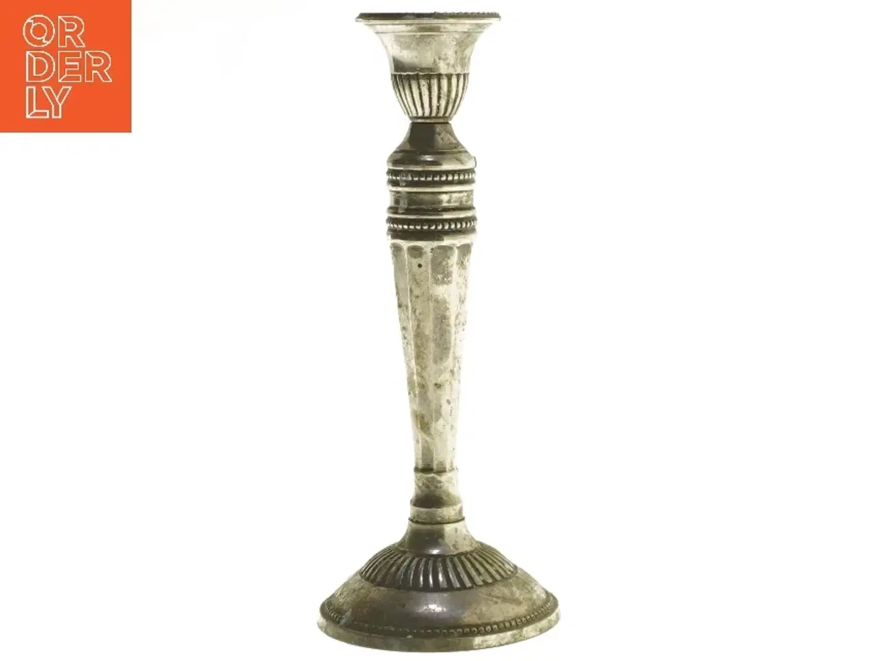 Billede 1 - Vintage lysestage i metal (str. 20 cm)