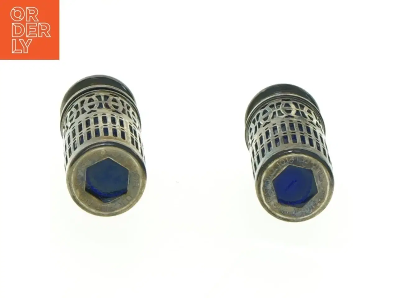 Billede 3 - Par af salt- og peberbøsser (str. 7 x 2,5 cm)