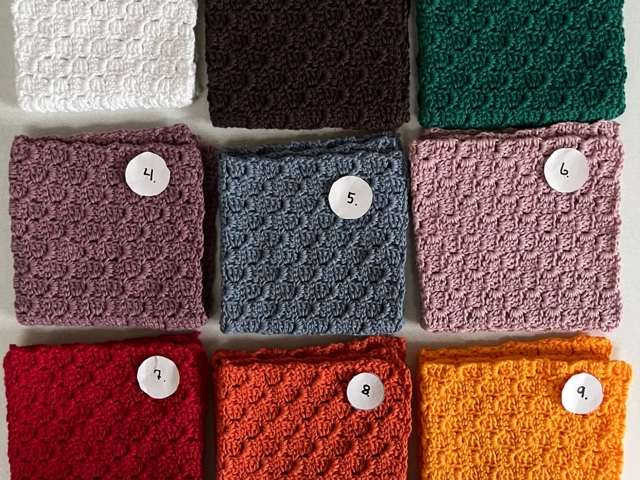 Billede 4 - Hæklede karklude 