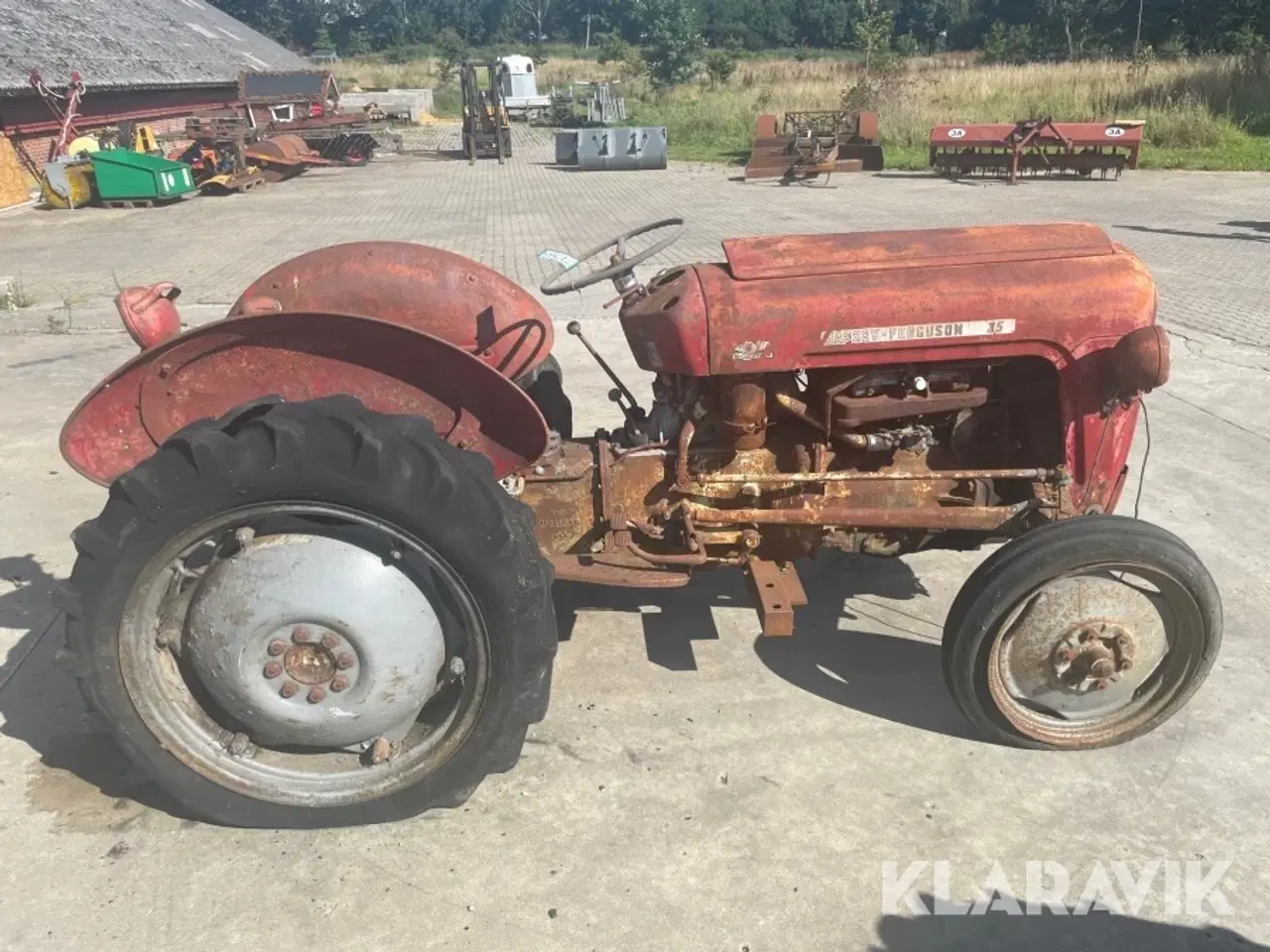 Billede 6 - Veterantraktor Massey-Ferguson 35