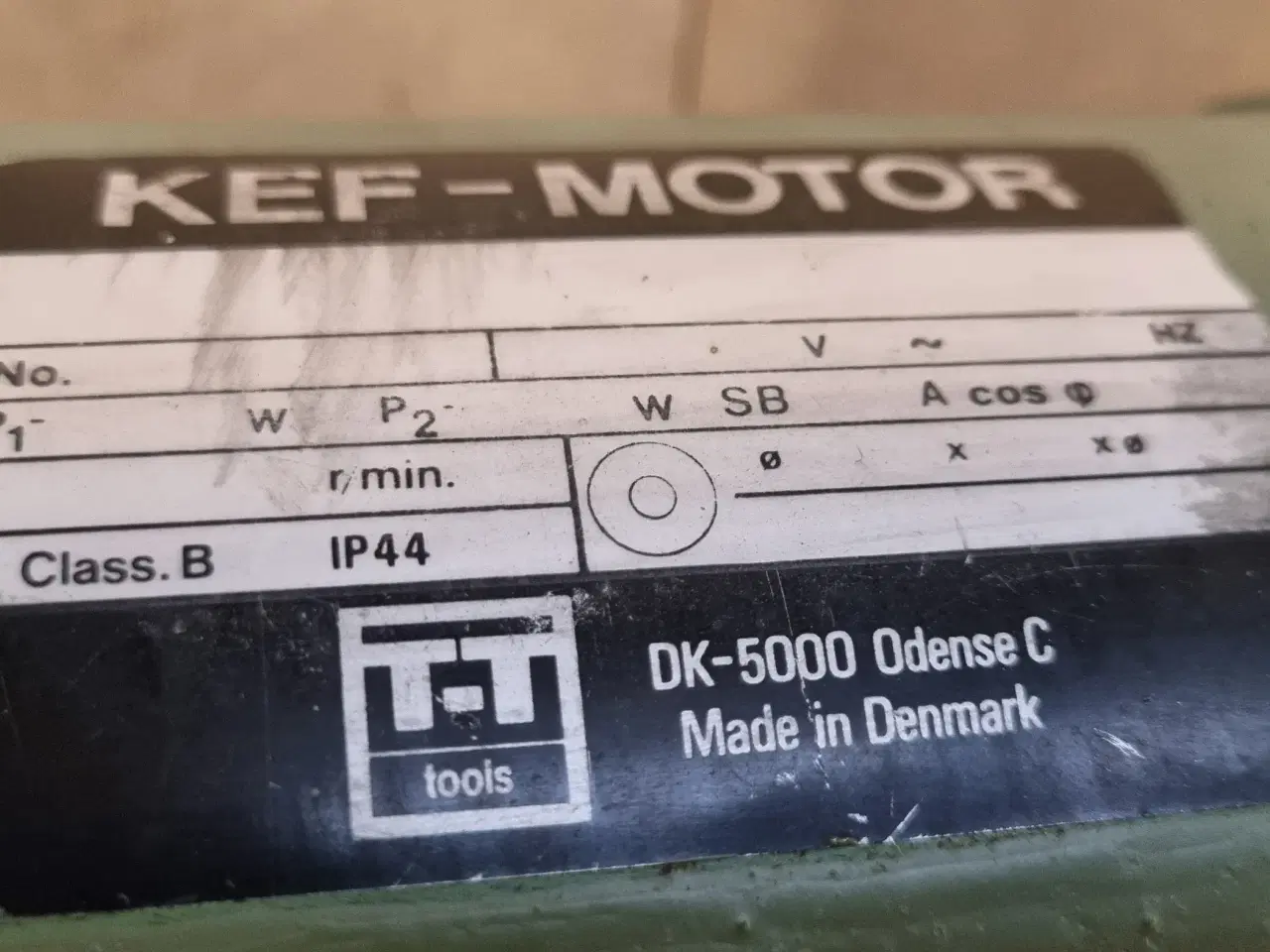 Billede 3 - KEF 230 volt bænksliber