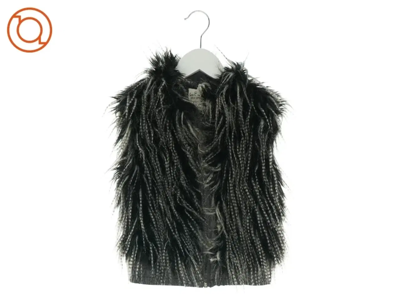 Billede 1 - Vest med falsk pels (Str. 5-6 år)