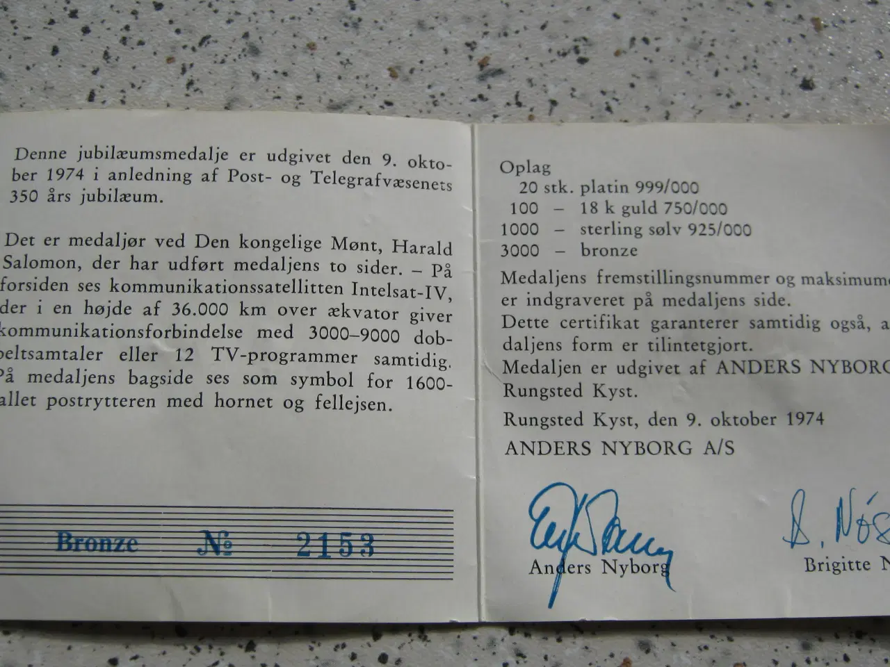 Billede 6 - MEDALJER I BRONZE