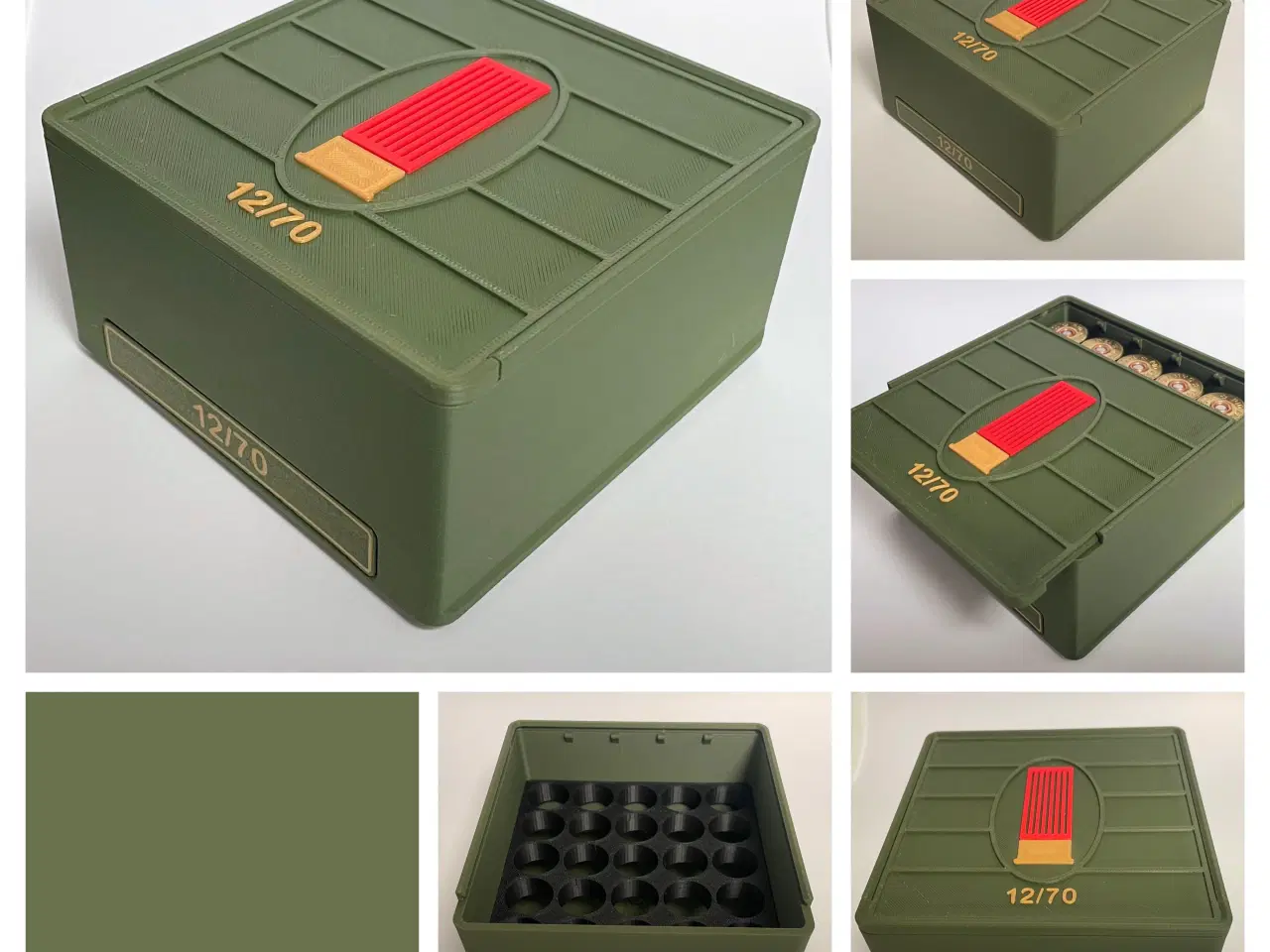 Billede 5 - Black Edition – ammo-opbevaringsboks (12/70 - 25)