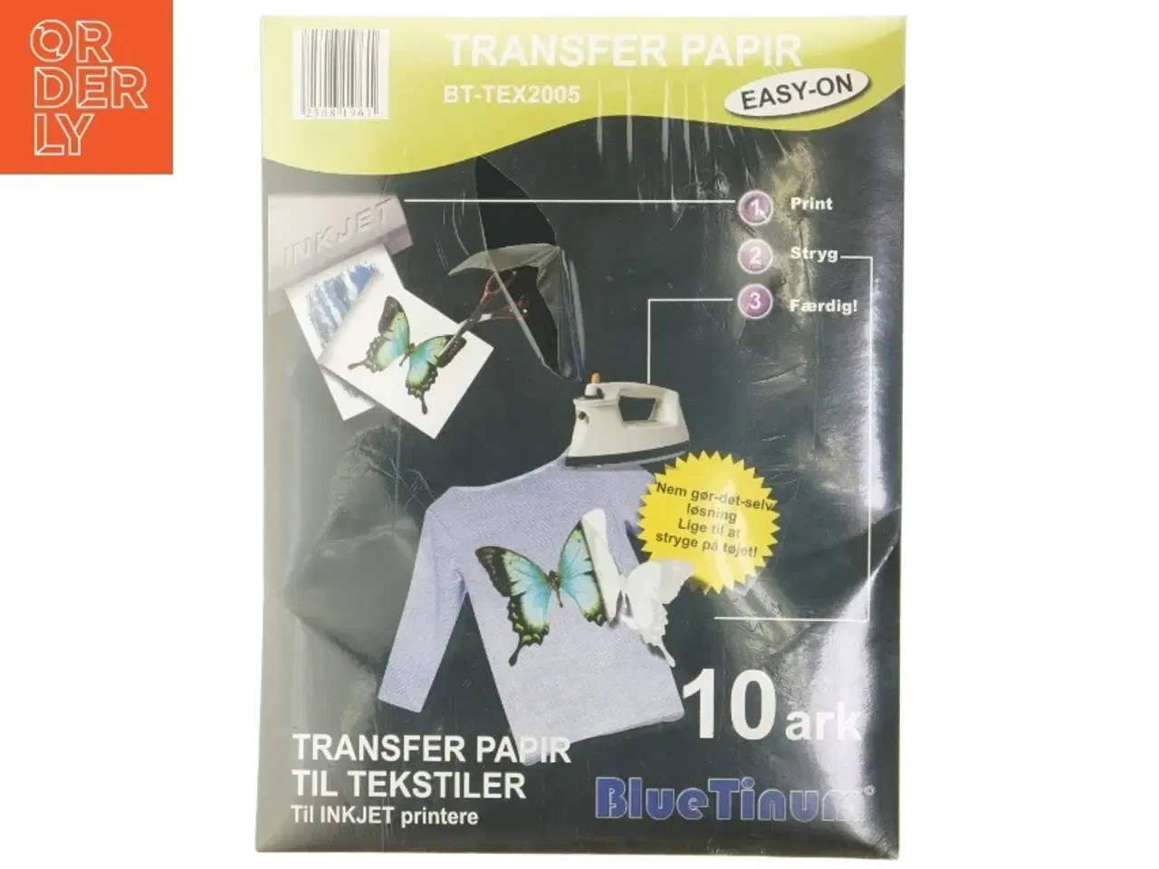 Billede 1 - Transferpapir til tekstiler fra BlueTinum