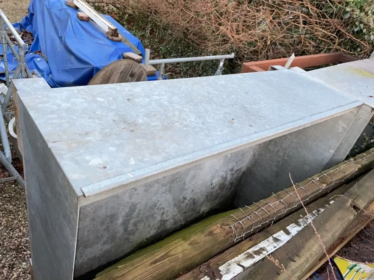 Billede 1 - Opsamlingskar for 4 x 200l Tromler