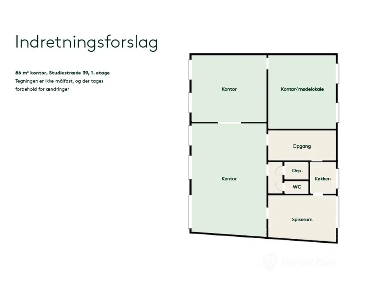 Billede 11 - Lyst kontor i attraktivt kvarter med alt inden for rækkevide