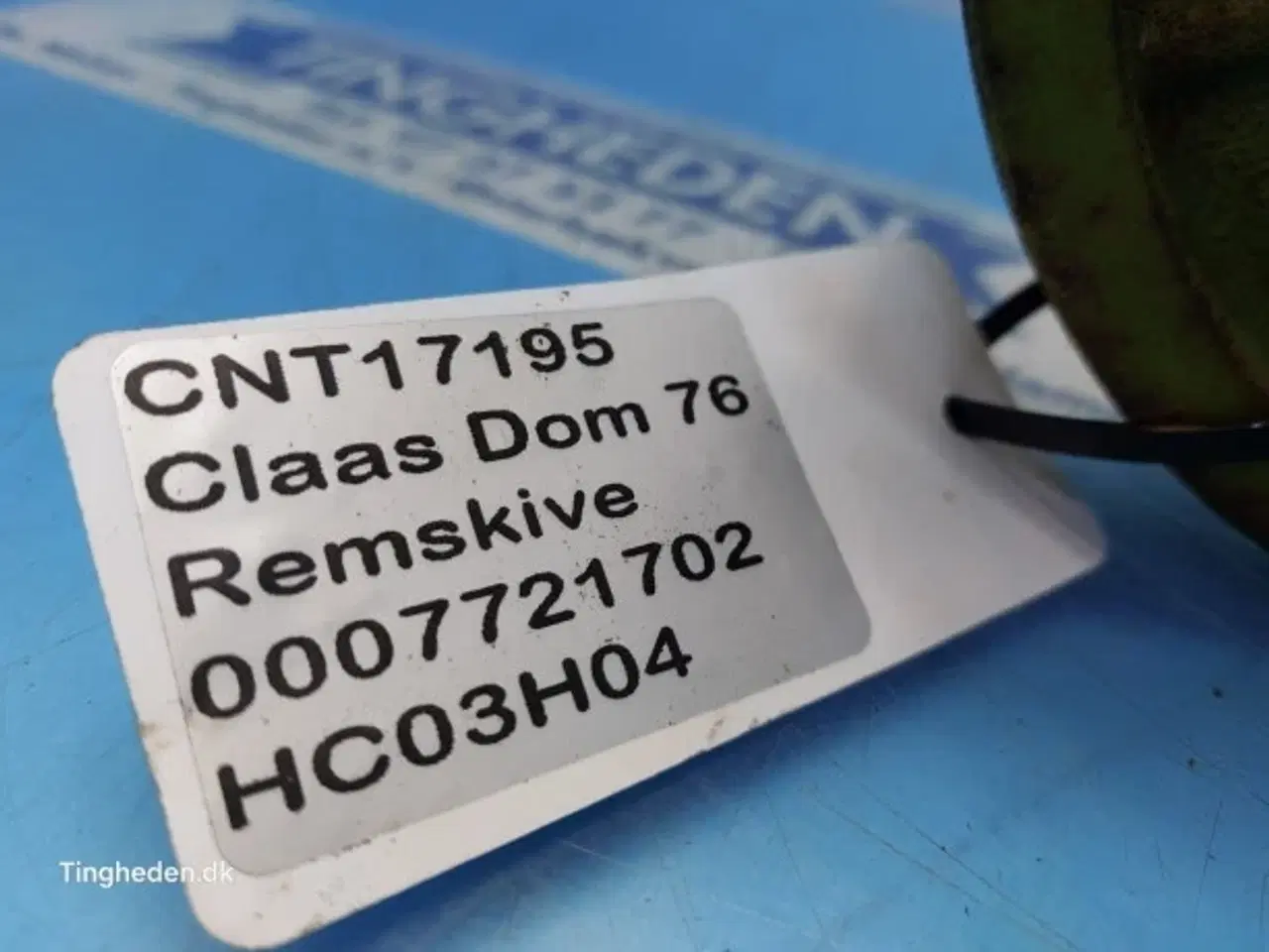 Billede 15 - Claas Dominator 96 Remskive 0007721702