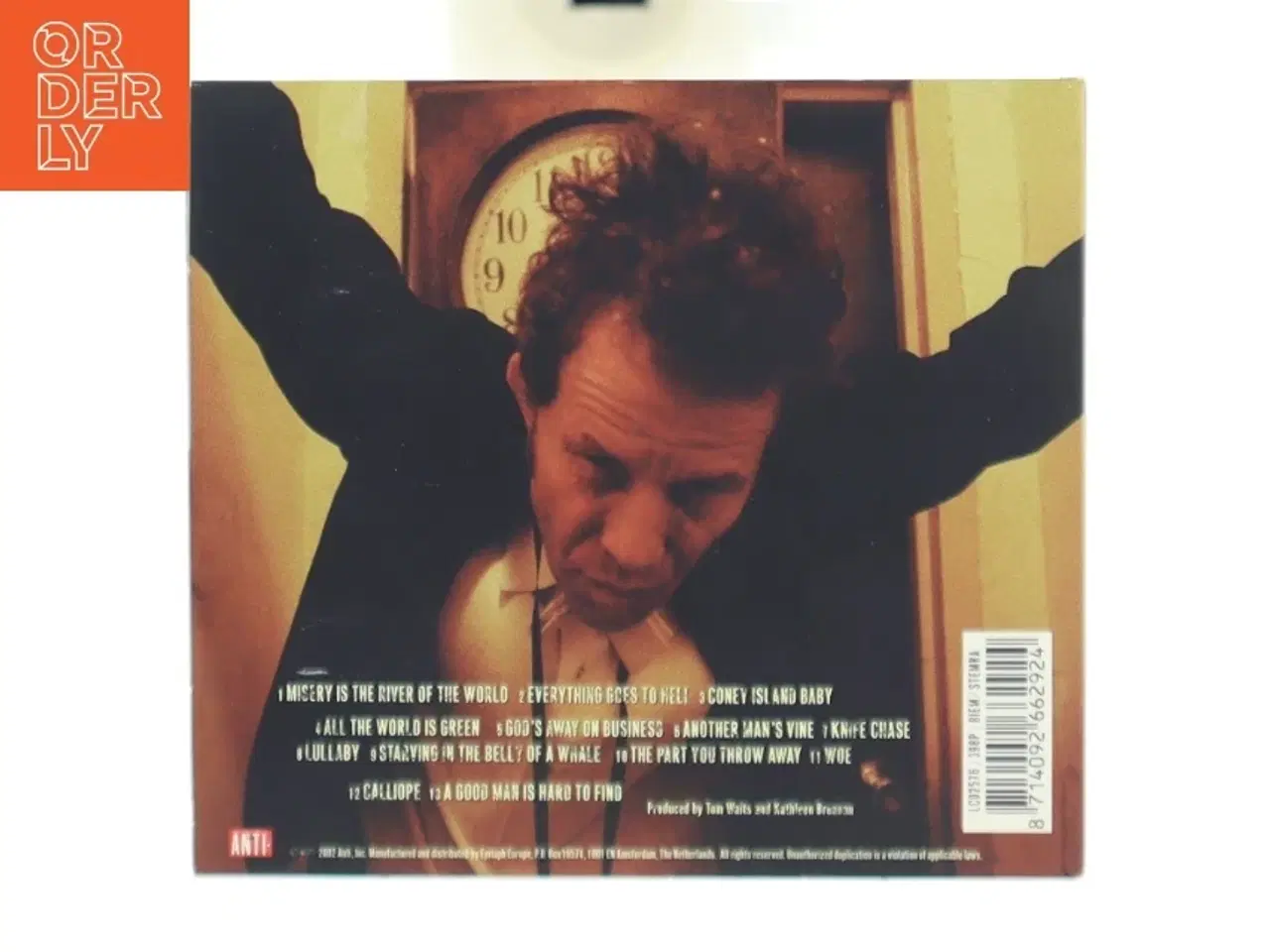 Billede 2 - Tom Waits &#39;Blood Money&#39; CD