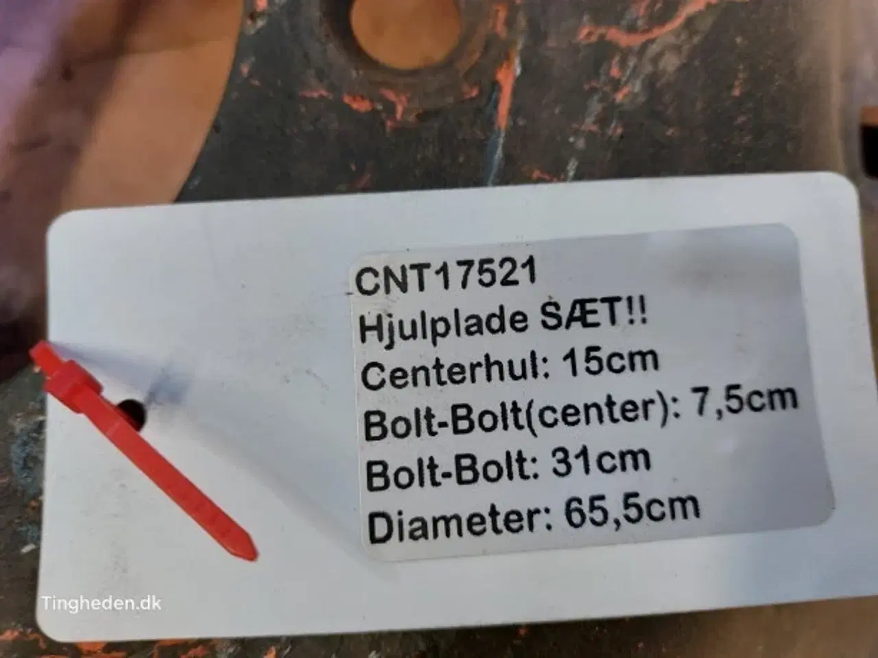 Billede 10 - Fælgplade Sæt