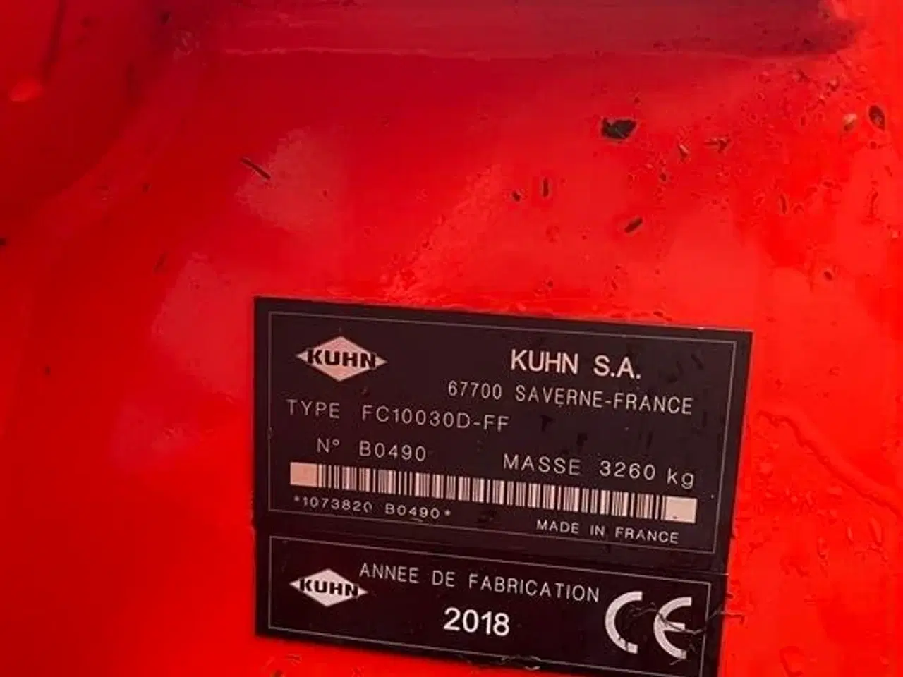 Billede 11 - Kuhn fc 10030 d fast-fit inkl kuhn fc3525d