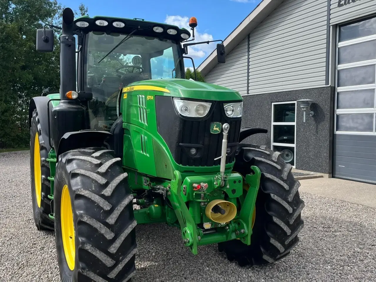 Billede 18 - John Deere 6175R Med frontlift og frontPTO samt luft anlæg