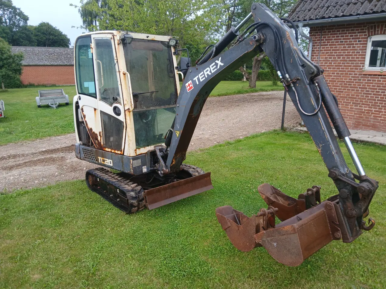 Billede 8 -  Minigraver Terex tc20 billigt billigt 