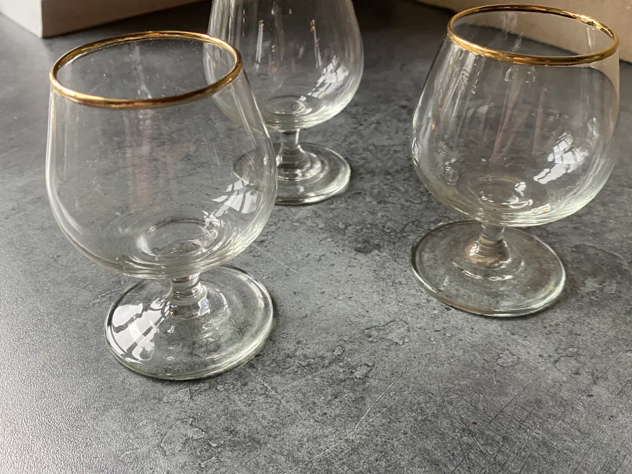 Billede 1 - Assorterede glas cognac- snapseglas
