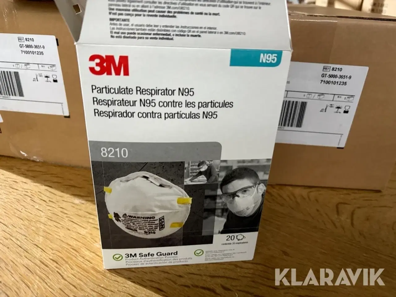 Billede 3 - Støvmasker 3M N95 3 kasser