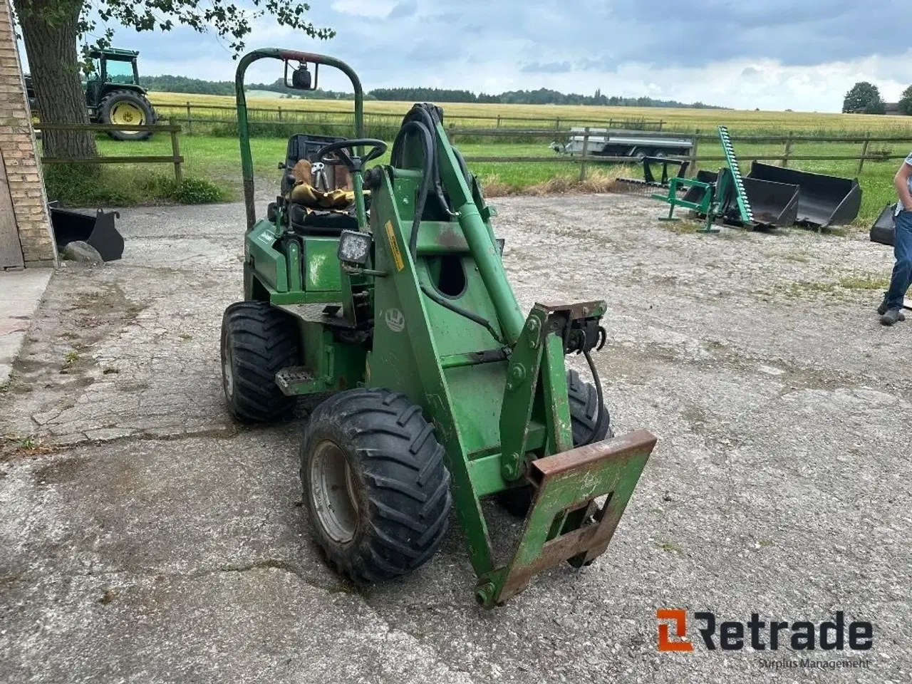 Billede 3 - Uni Hjullæsser Uni loader DC 110 Timer 3955