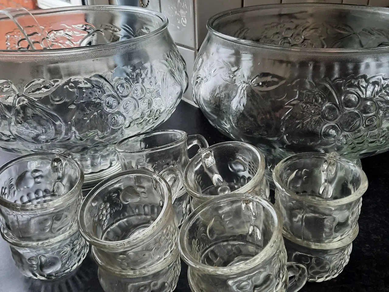 Billede 1 - Hjem og Stil:  vintage bowle sæt