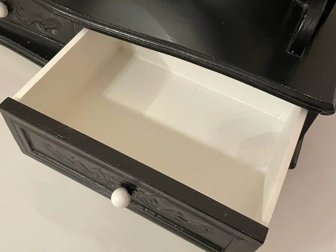 Billede 2 - Bord-sminkespejl med skuffer