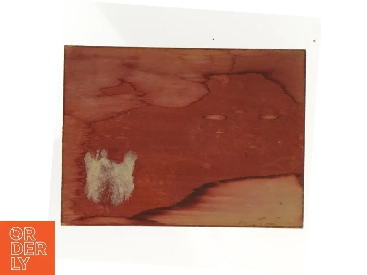 Billede 8 - Ornamenteret Træ æske med 2 rum (str. 16 x 12 x 4 cm)