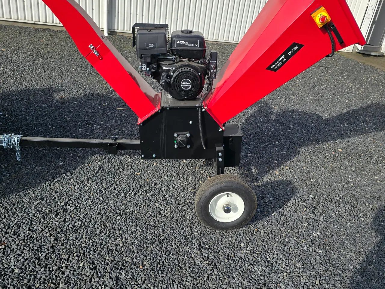 Billede 1 - Flishugger med elstart