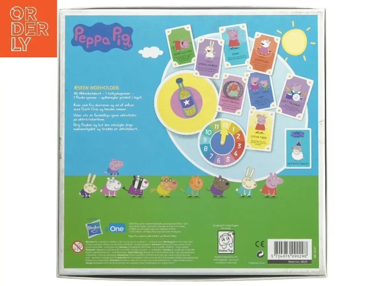 Billede 2 - Peppa Pig aktivitetsspil fra Gurli Gris (str. 25x25 cm)