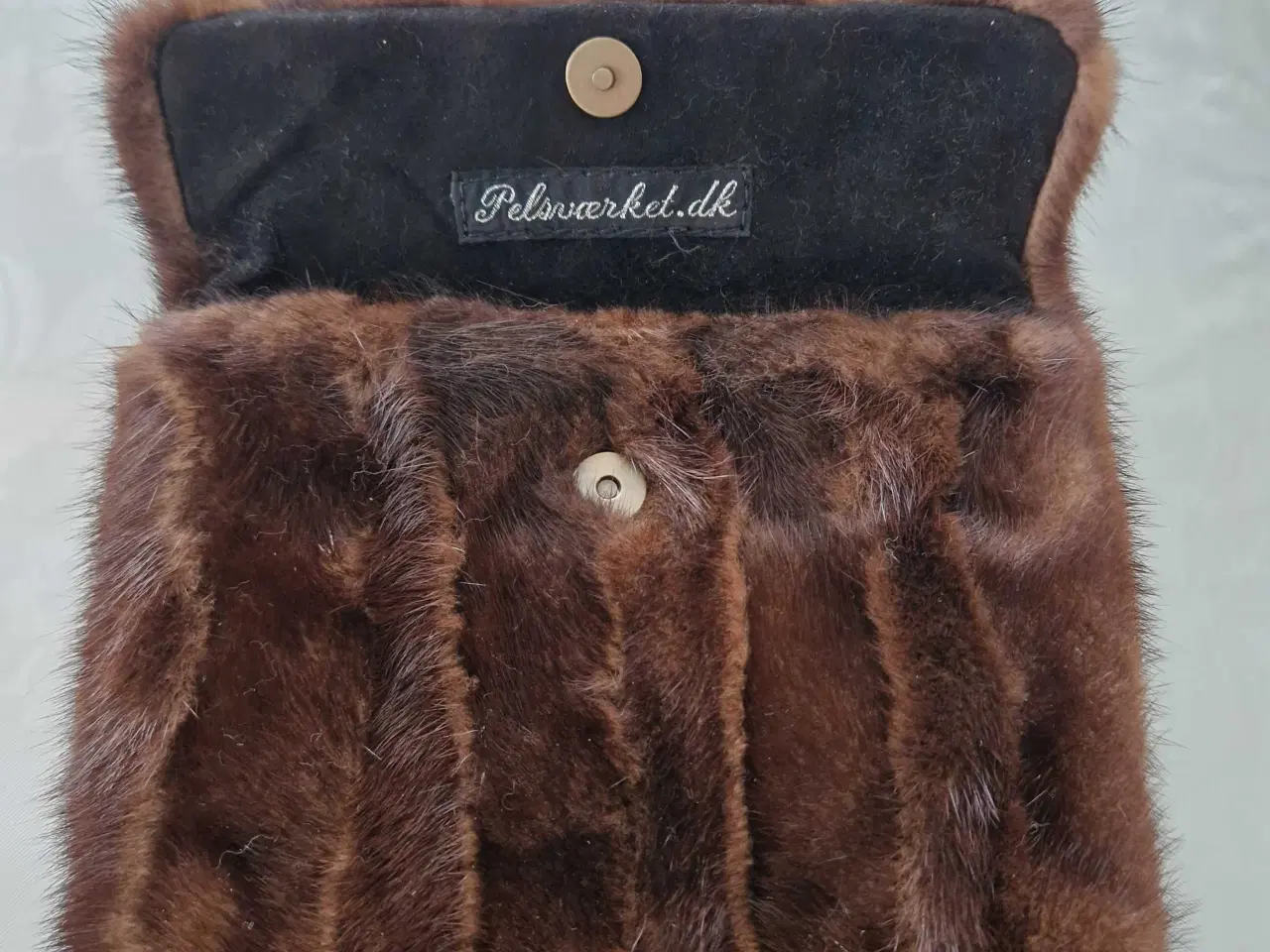 Billede 2 - Ægte vintage mink clutch fra Pelsværket 