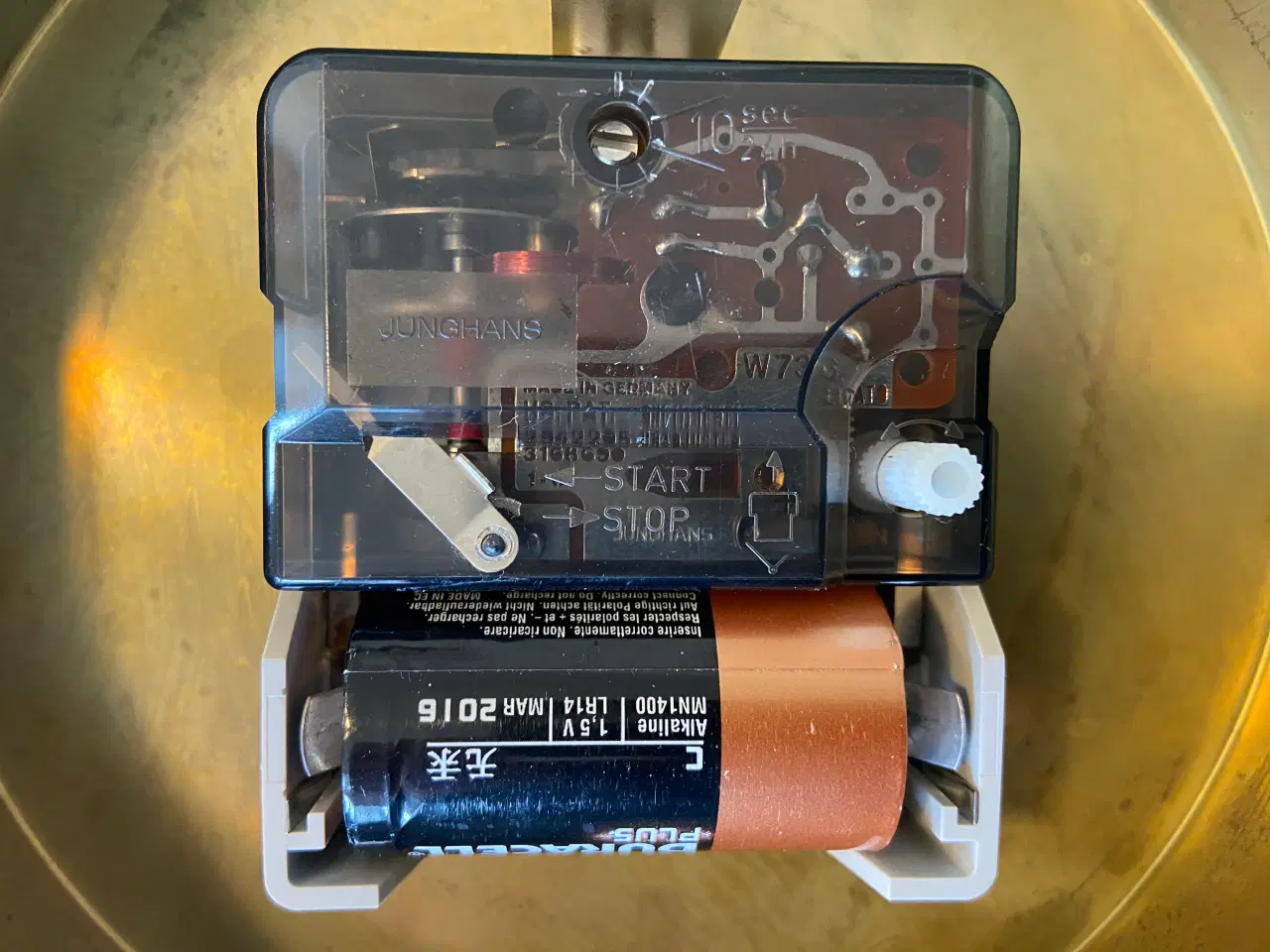 Billede 8 - Skibsur i messing fra Genfa