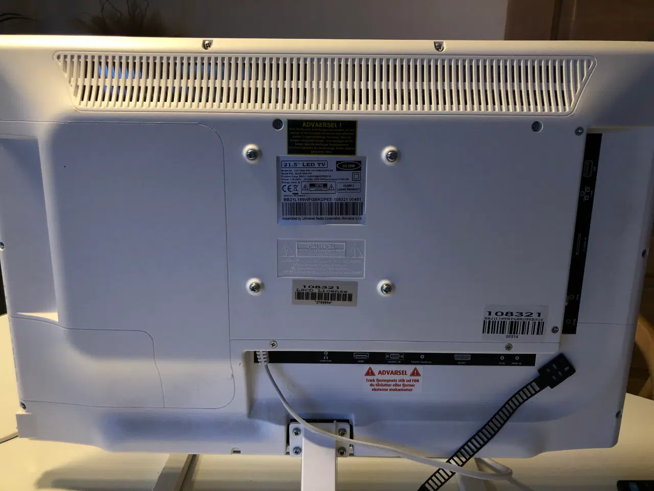 Billede 5 - 21,5 tommer LED TV  med indbygget DVD afspiller fr