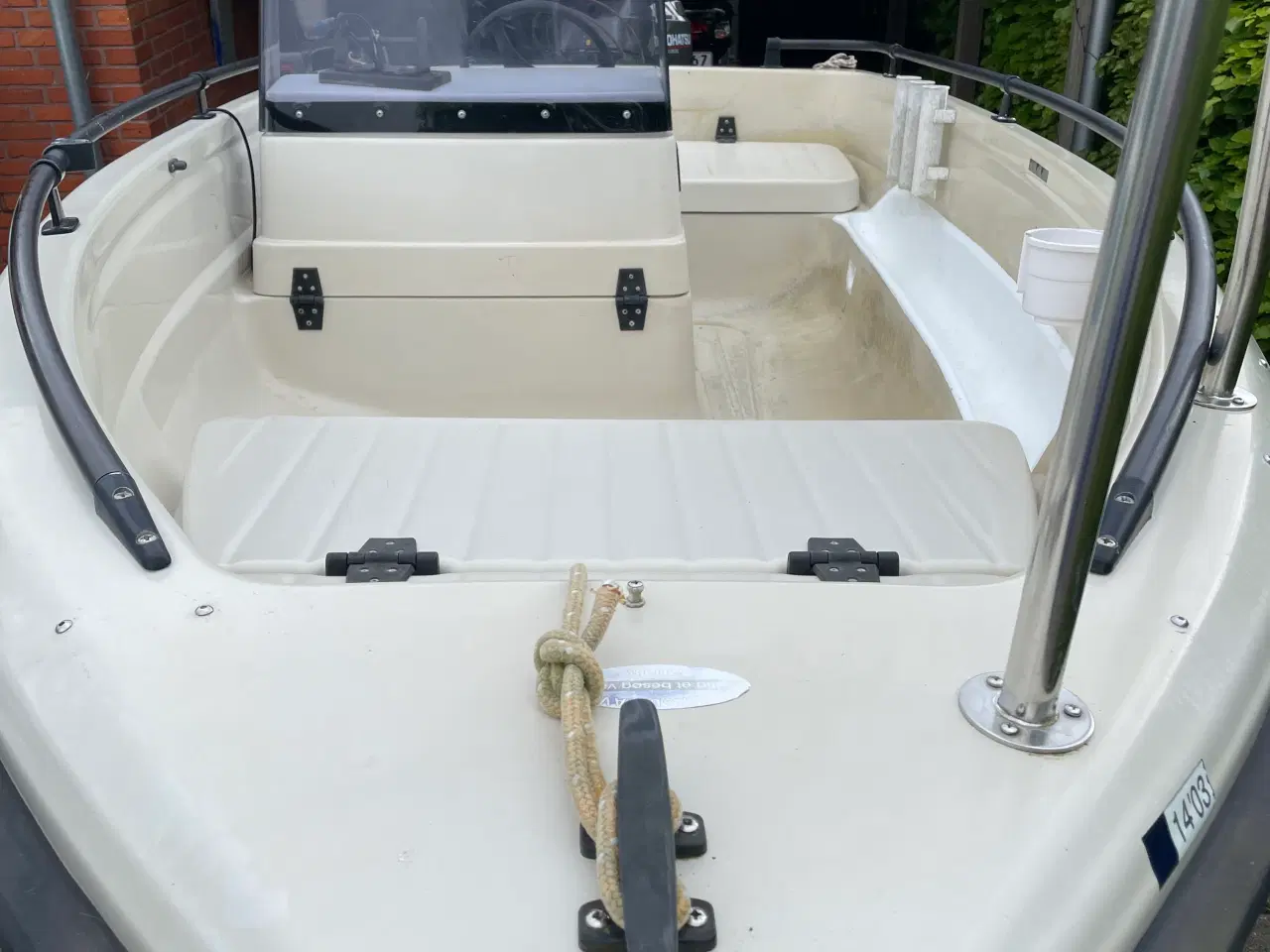 Billede 1 - TERHI 4100 styrepultbåd med 500 kg Neptun trailer 