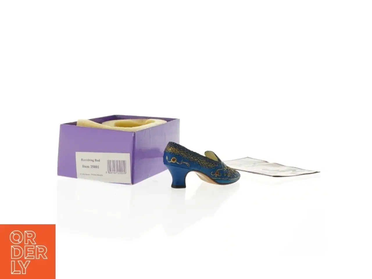 Billede 4 - Dekorativ miniature sko The Empress fra Just The Right Shoe By Raine (str. 10 x 4,5 x 3,5 cm)