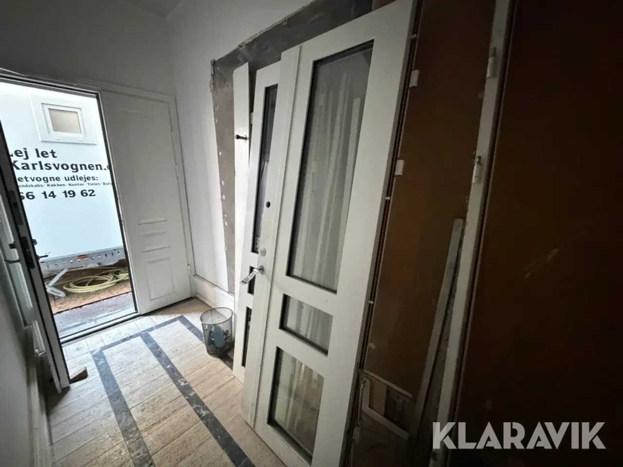 Billede 4 - Sikkerhedsdør / franskdør med karm