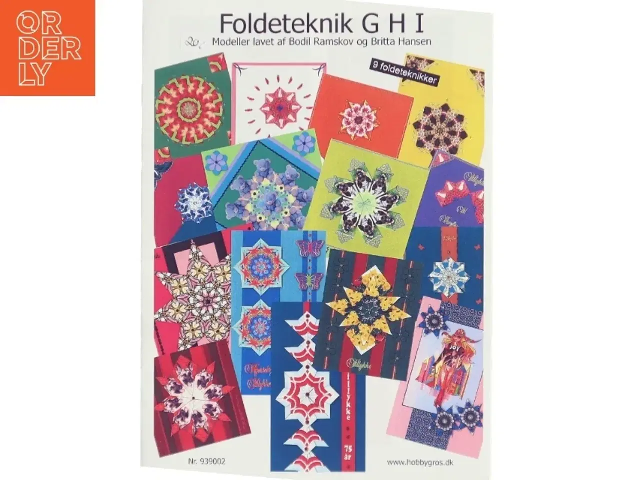 Billede 1 - Foldeteknik G H I af Bodil Ramskov (Bog)