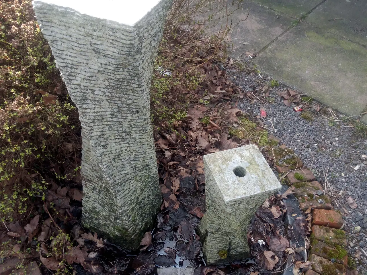 Billede 1 - Vandsten granit 