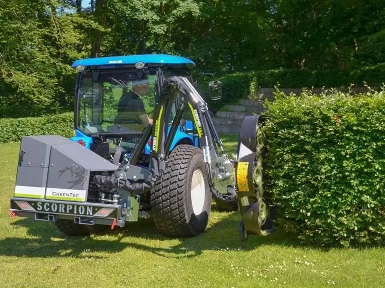 Billede 6 - GreenTec RC 132 HÆKSNITTER Ring for et godt tilbud