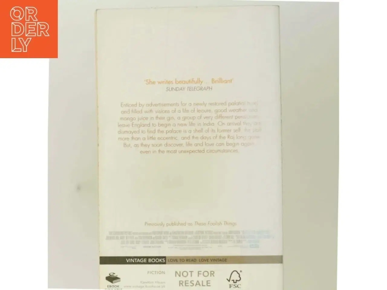 Billede 3 - The Best Exotic Marigold Hotel af Deborah Moggach (Bog)